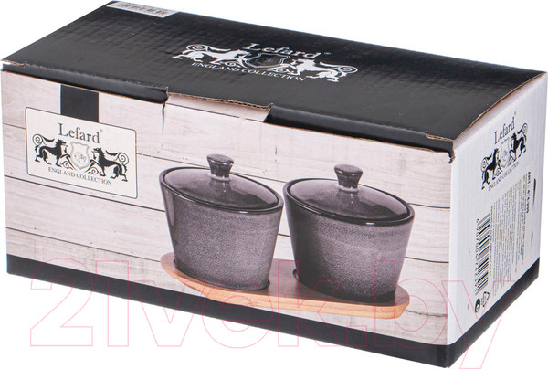 Изображение товара Набор емкостей для хранения Lefard Graphite 474-239 (2шт)