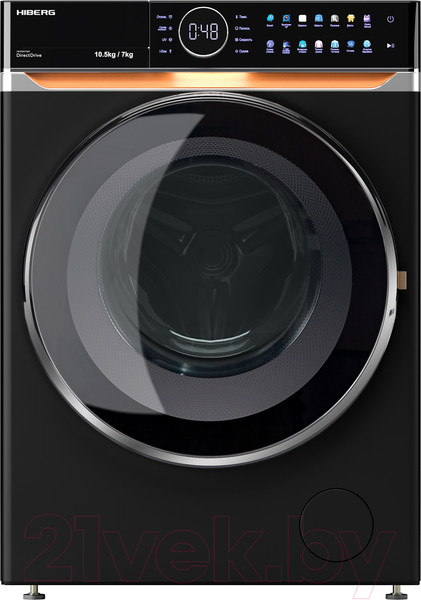 Изображение товара Стирально-сушильная машина Hiberg i-DDQ10-10714 B
