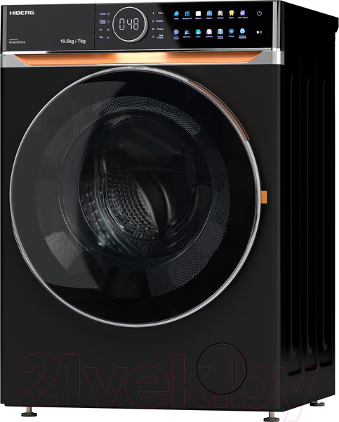 Изображение товара Стирально-сушильная машина Hiberg i-DDQ10-10714 B