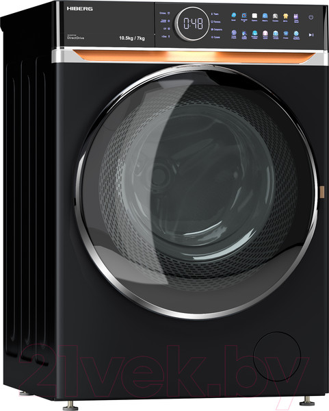 Изображение товара Стирально-сушильная машина Hiberg i-DDQ10-10714 B