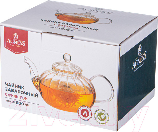Изображение товара Заварочный чайник Agness 887-256
