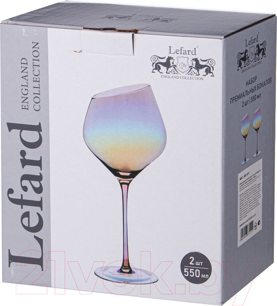 Изображение товара Набор бокалов Lefard Daisy Rainbow 887-411 (2шт)