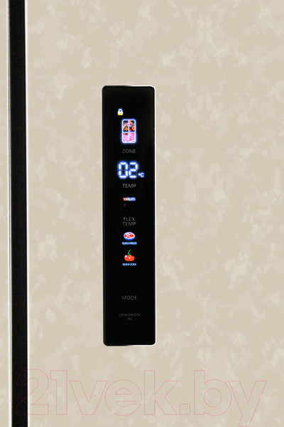 Изображение товара Холодильник с морозильником Hiberg RFQ-600DX NFYm Inverter