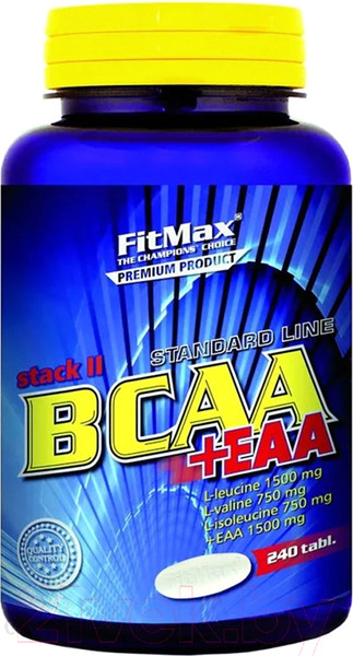 Изображение товара Аминокислоты BCAA Fitmax Stack II + EAA (240шт)