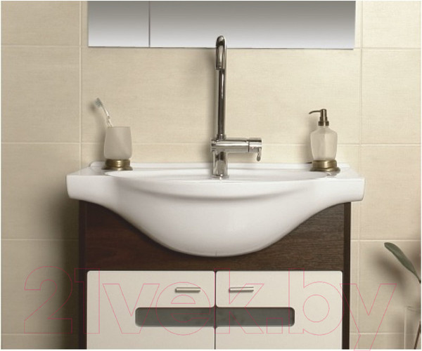 Изображение товара Умывальник Керамин Мебельный Капри (Норд) 75 ( с отверстием и креплением)