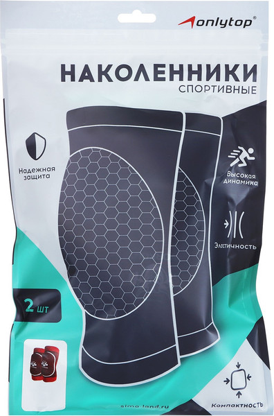 Изображение товара Наколенники защитные Onlytop Workout / 4472892 (L)