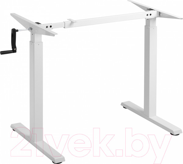 Изображение товара Подстолье Ergosmart Manual Desk Compact (белый)