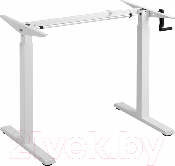 Изображение товара Подстолье Ergosmart Manual Desk Compact (белый)