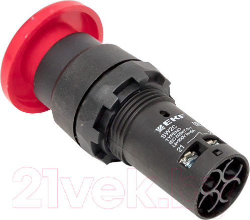 Изображение товара Кнопка для пульта EKF PROxima SW2C-11MZ / sw2c-mz-r (красный)