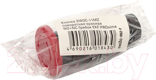 Изображение товара Кнопка для пульта EKF PROxima SW2C-11MZ / sw2c-mz-r (красный)