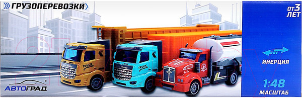 Изображение товара Бензовоз игрушечный Автоград 6978428