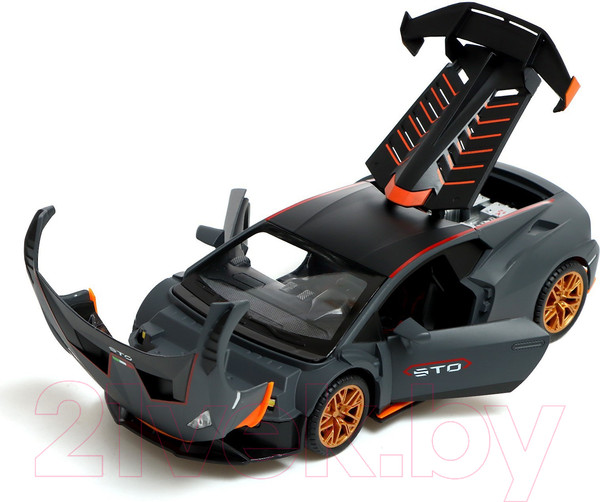 Изображение товара Масштабная модель автомобиля Автоград Купе / 9483704 (серый)