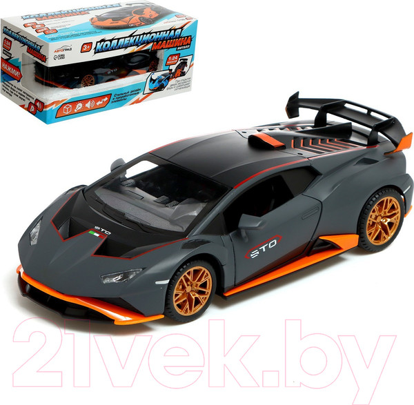 Изображение товара Масштабная модель автомобиля Автоград Купе / 9483704 (серый)