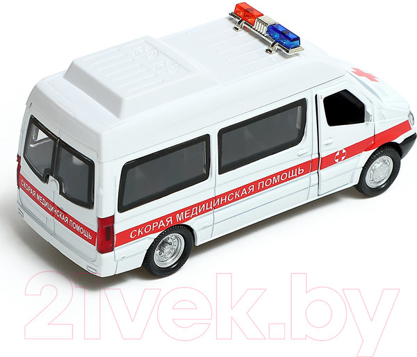 Изображение товара Масштабная модель автомобиля Автоград Скорая / 9615110