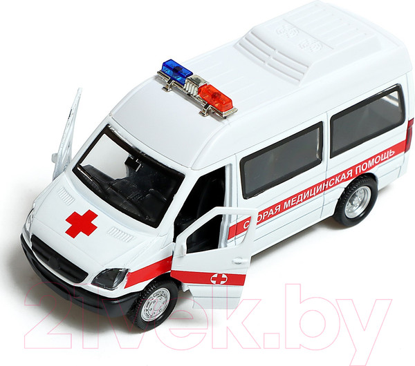 Изображение товара Масштабная модель автомобиля Автоград Скорая / 9615110