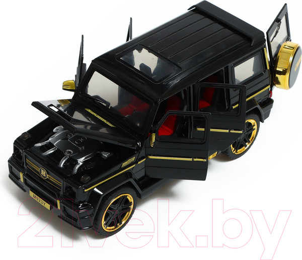 Изображение товара Масштабная модель автомобиля Автоград Внедорожник / 9530289 (черный)