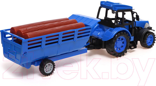 Изображение товара Радиоуправляемая игрушка Автоград Трактор Фермер / 7753106 (синий)