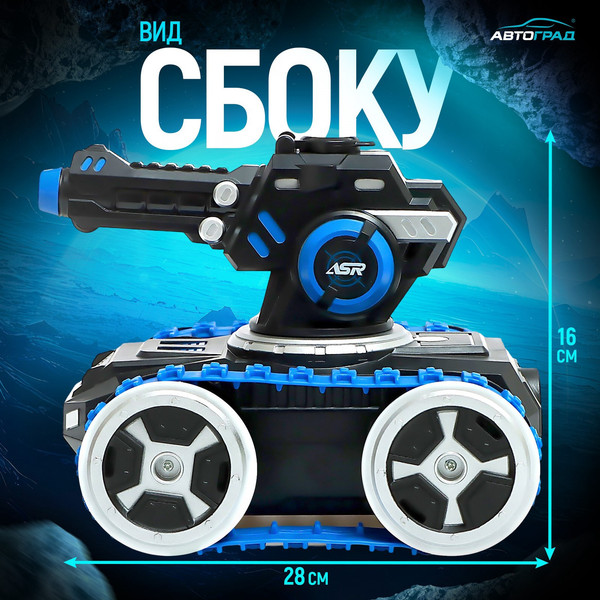Изображение товара Радиоуправляемая игрушка Автоград Танк Moka / 9745127 (синий)