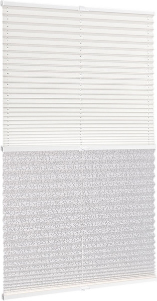 Изображение товара Штора-плиссе Delfa Basic Uni СПШ-3116/1102 Basic Transparent (62x160, белый)