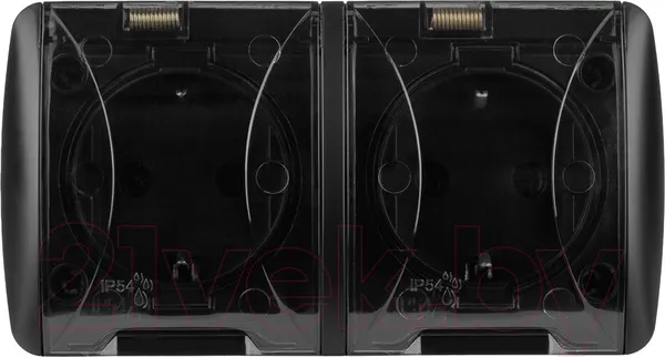 Изображение товара Розетка TDM Селигер / SQ1818-0309 (графит)