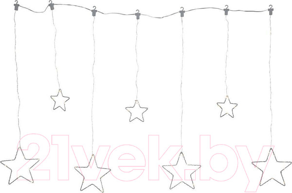 Изображение товара Светодиодная бахрома Eglo Dew Drop Stars 411385