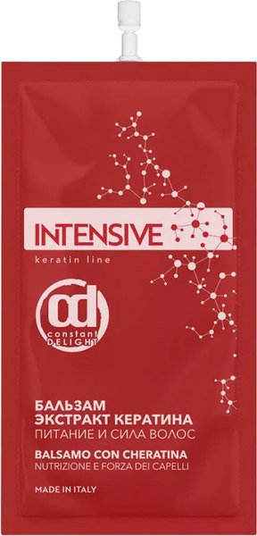 Изображение товара Бальзам для волос Constant Delight Экстракт кератина питание и сила волос (30мл)