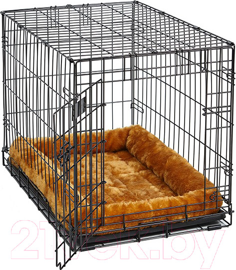 Изображение товара Лежанка для животных Midwest Pet Bed для собак и кошек / 40222-CN (55x33см, коричневый)