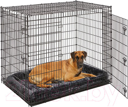 Изображение товара Лежанка для животных Midwest Pet Bed для собак и кошек / 40224-GY (61x46см, серый)