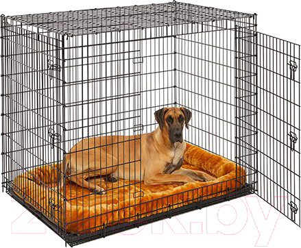 Изображение товара Лежанка для животных Midwest Pet Bed для собак и кошек / 40224-CN (61x46см, коричневый)