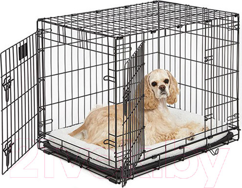 Изображение товара Лежанка для животных Midwest Pet Bed для собак и кошек / 40224 (60x45см, белый)