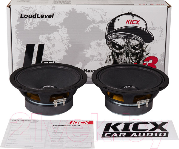 Изображение товара Среднечастотная АС Kicx LL 6.5 Ver.3