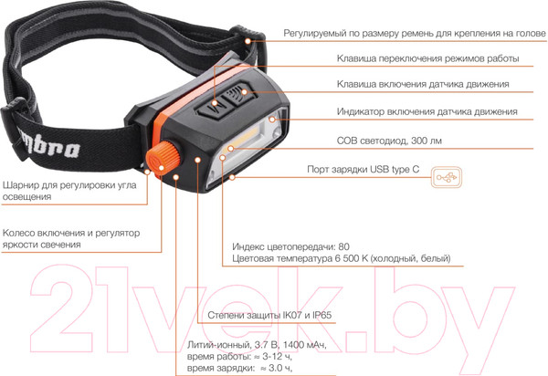 Изображение товара Фонарь Ombra A90063