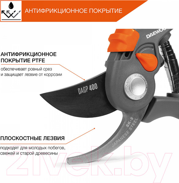 Изображение товара Секатор механический Daewoo Power DAGP 400