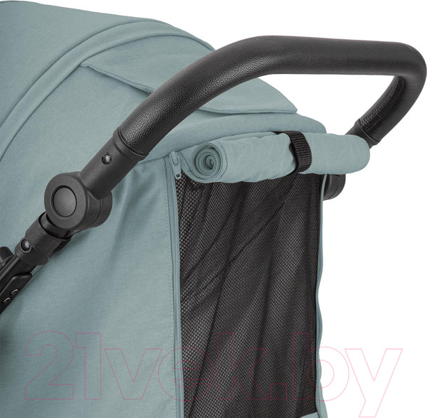 Изображение товара Детская прогулочная коляска INDIGO Epica XL Air с сумкой (зеленый)