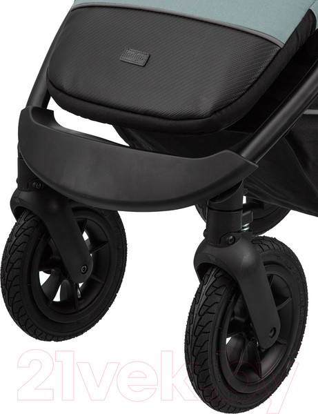 Изображение товара Детская прогулочная коляска INDIGO Epica XL Air с сумкой (зеленый)