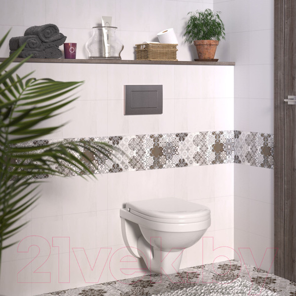 Изображение товара Инсталляция для унитаза Berges Атом 410 040346 (с кнопкой хром матовый)