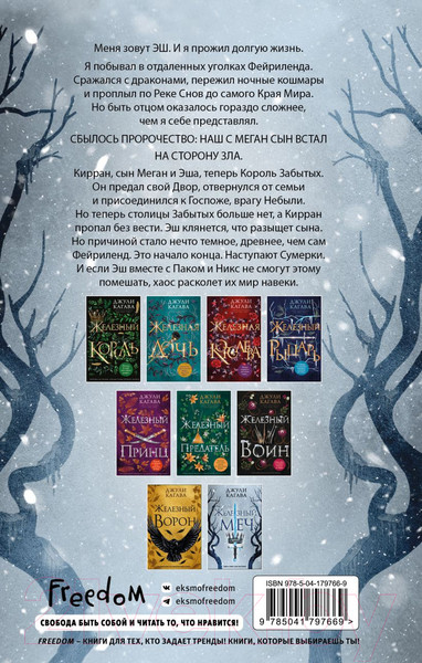 Изображение товара Книга Эксмо Железный меч / 9785041797669 (Кагава Д.)