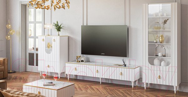 Изображение товара Тумба Мебель-Неман Лоренсо МН-043-06 (1) (белый)