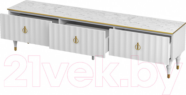 Изображение товара Тумба Мебель-Неман Лоренсо МН-043-06 (1) (белый)