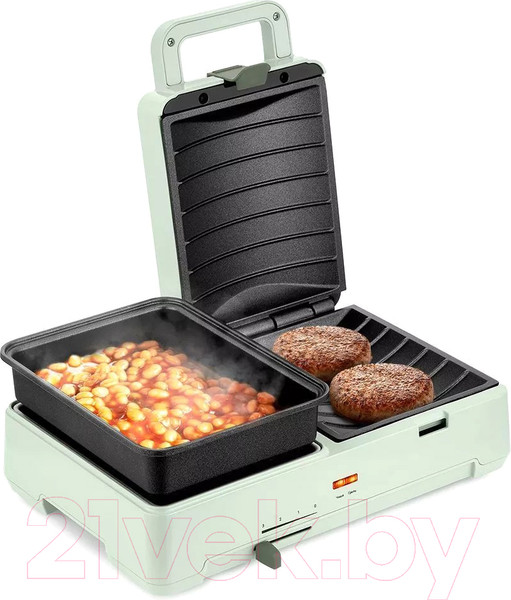 Изображение товара Сэндвичница Kitfort 2в1 KT-6061-1 (мятный)