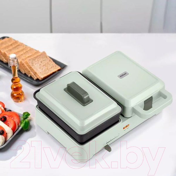 Изображение товара Сэндвичница Kitfort 2в1 KT-6061-1 (мятный)