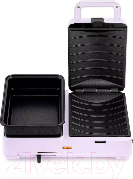 Изображение товара Сэндвичница Kitfort 2в1 KT-6061-3 (лавандовый)