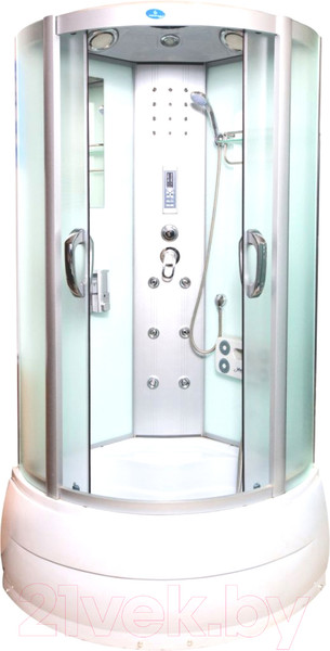 Изображение товара Душевая кабина Водный мир ВМ8815 100x100 (матовое стекло)