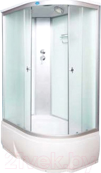 Изображение товара Душевая кабина Водный мир Cтандарт ВМ-886 Е L 80x120 (матовое стекло)