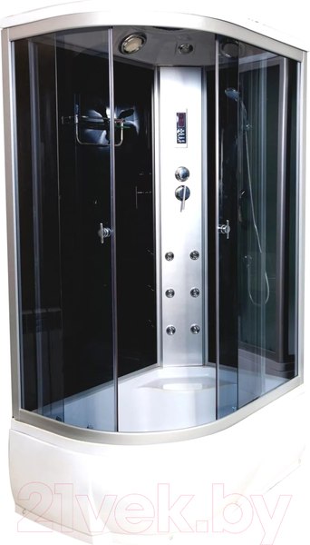 Изображение товара Душевая кабина Водный мир Комфорт ВМ-886 Е R 80x120 (тонированное стекло)