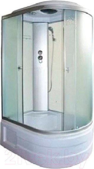 Изображение товара Душевая кабина Водный мир ВМ8803 L 110x80 (белый/матовое стекло)