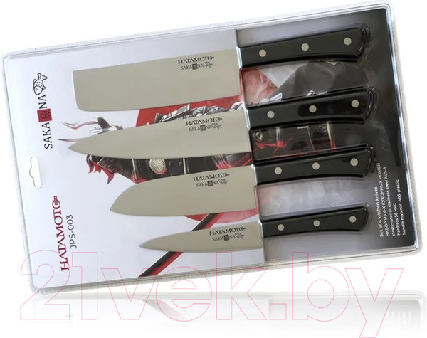 Изображение товара Набор ножей Hatamoto JPS-003