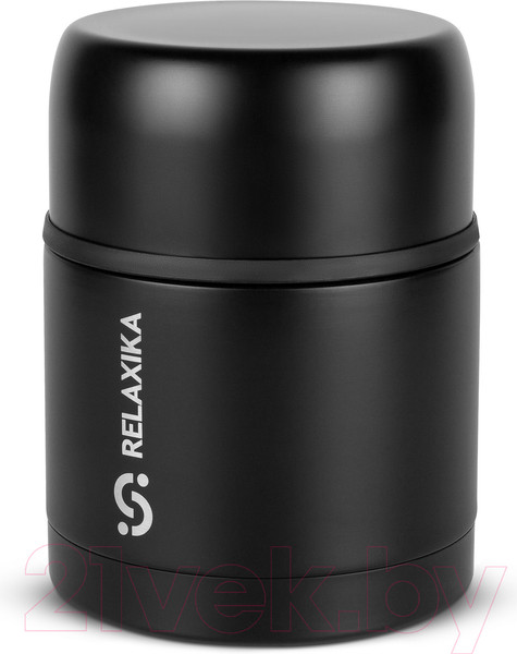 Изображение товара Термос для еды Relaxika 301 (500мл, черный)