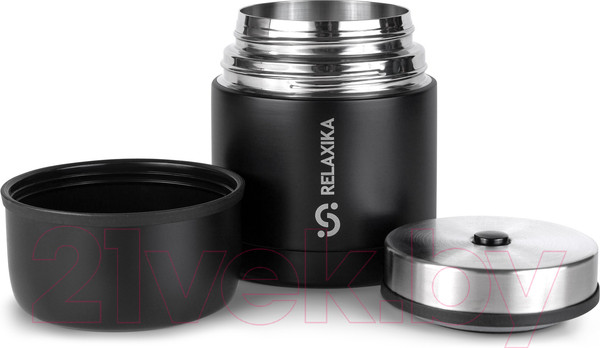 Изображение товара Термос для еды Relaxika 301 (500мл, черный)