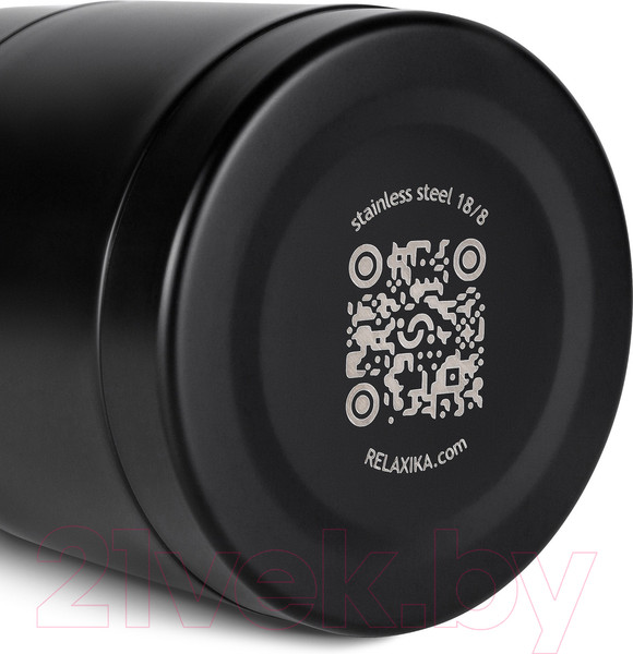 Изображение товара Термос для еды Relaxika 301 (500мл, черный)